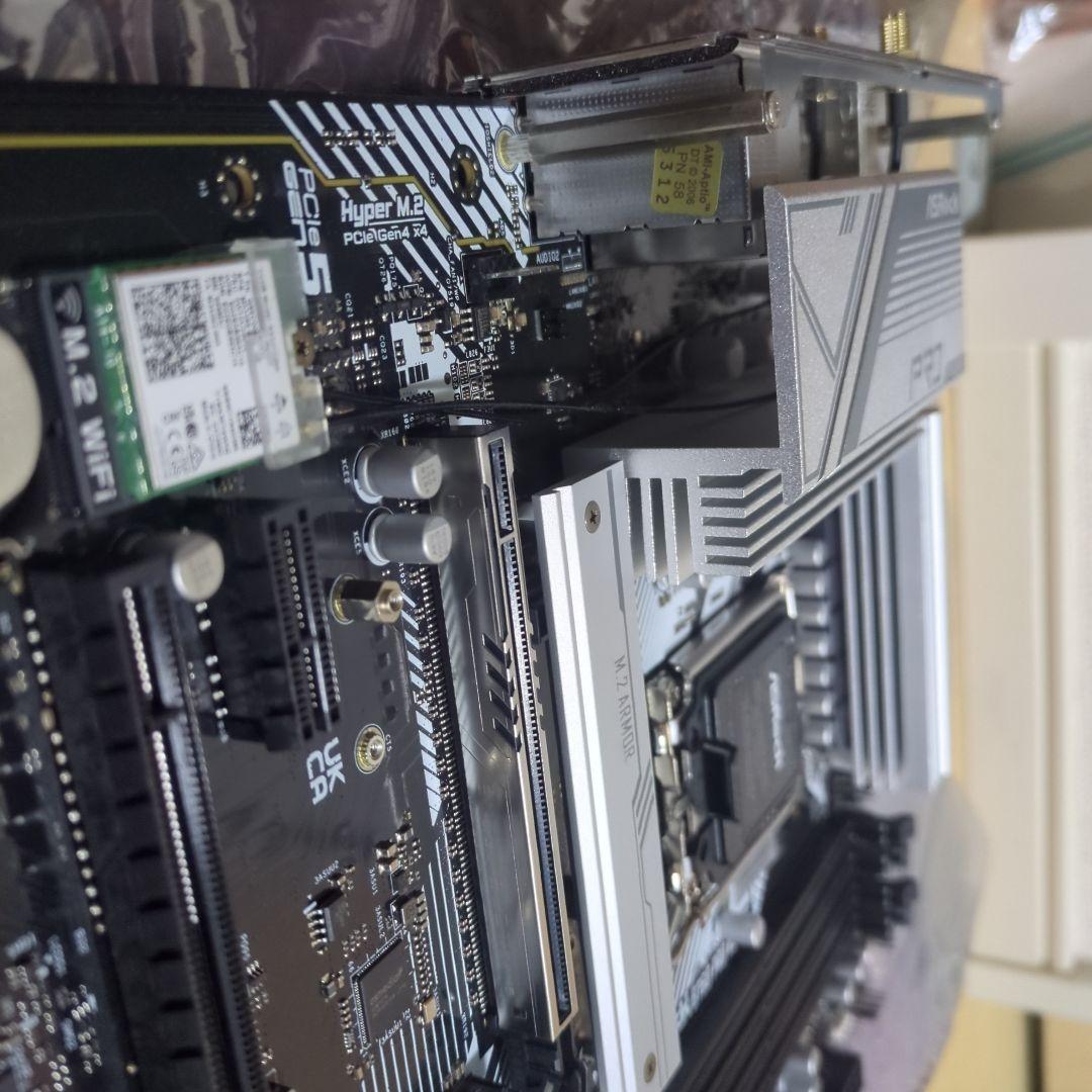 ASRock B760pro rs wifi ドスパラ限定 中古マザーボード本体