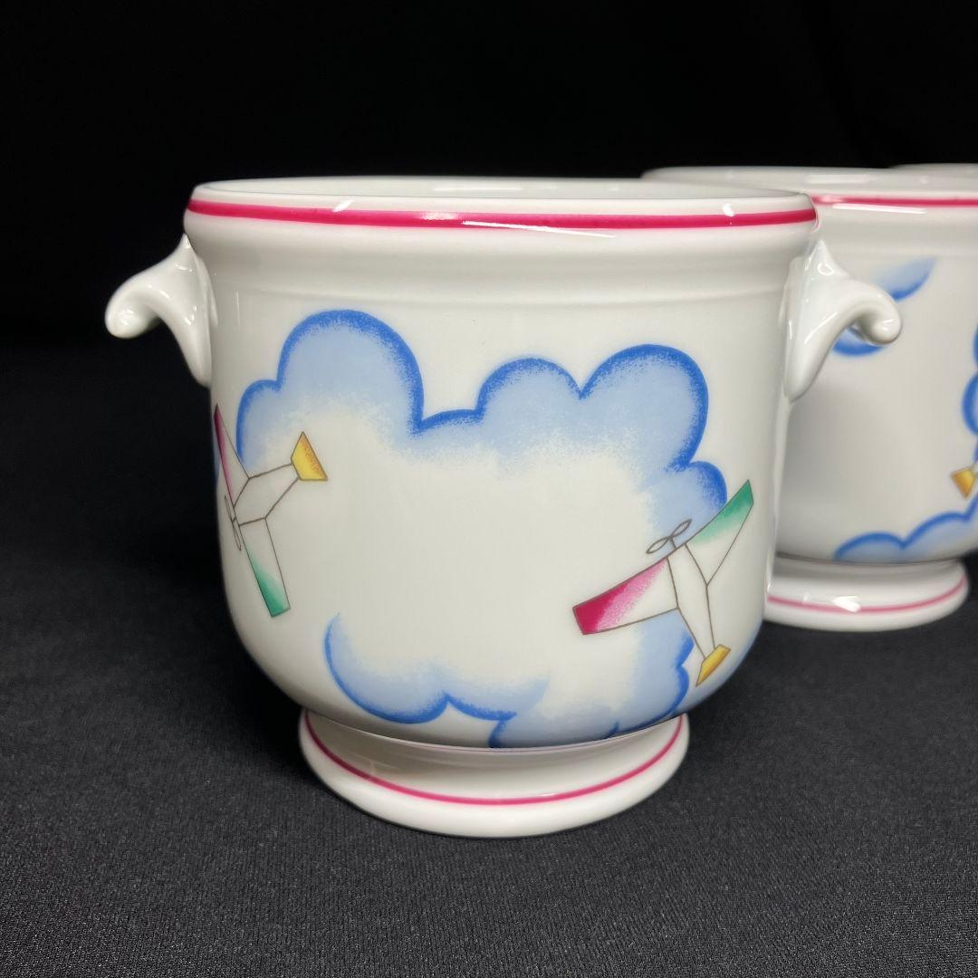 リチャードジノリ ジオポンティ フラワー ポット 花瓶 カップ 飛行機