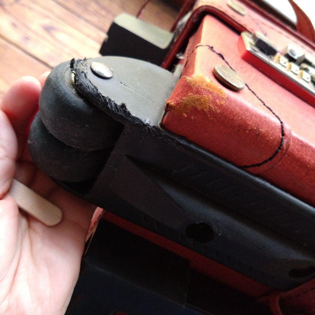 ビンテージトランク　スーツケース　アンティークバッグ　実用品