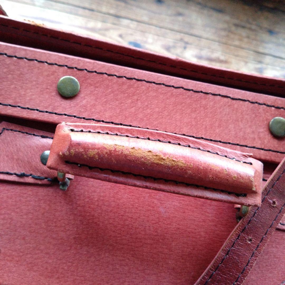 ビンテージトランク　スーツケース　アンティークバッグ　実用品