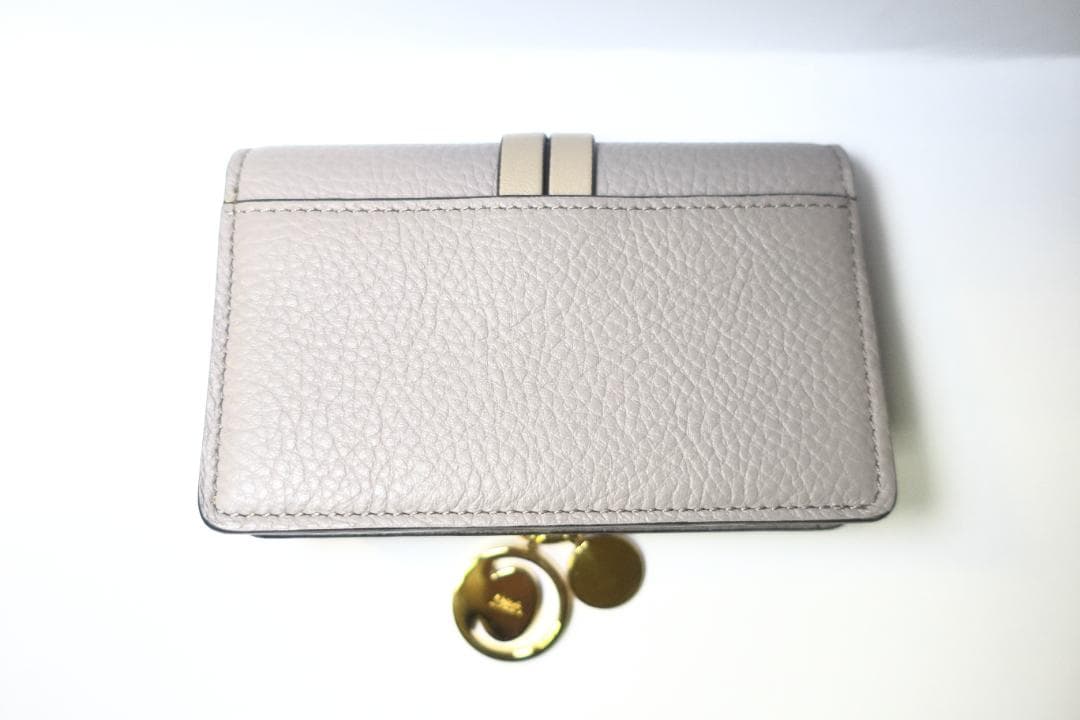 クロエ　カードケース　カシミヤグレー