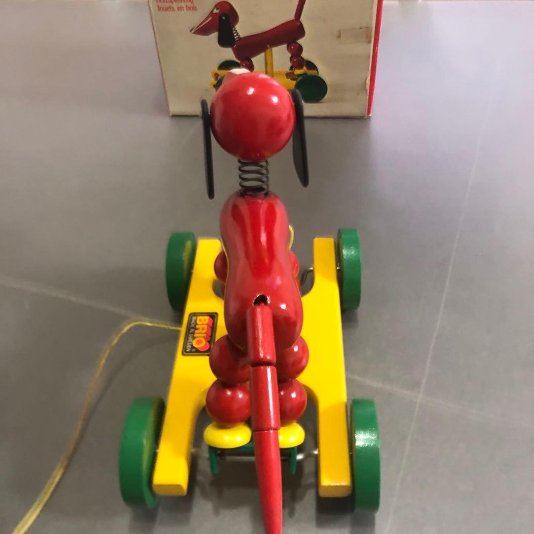 BRIOブリオ ダッチー プルトイ　ドッグ ヴィンテージ アンティーク