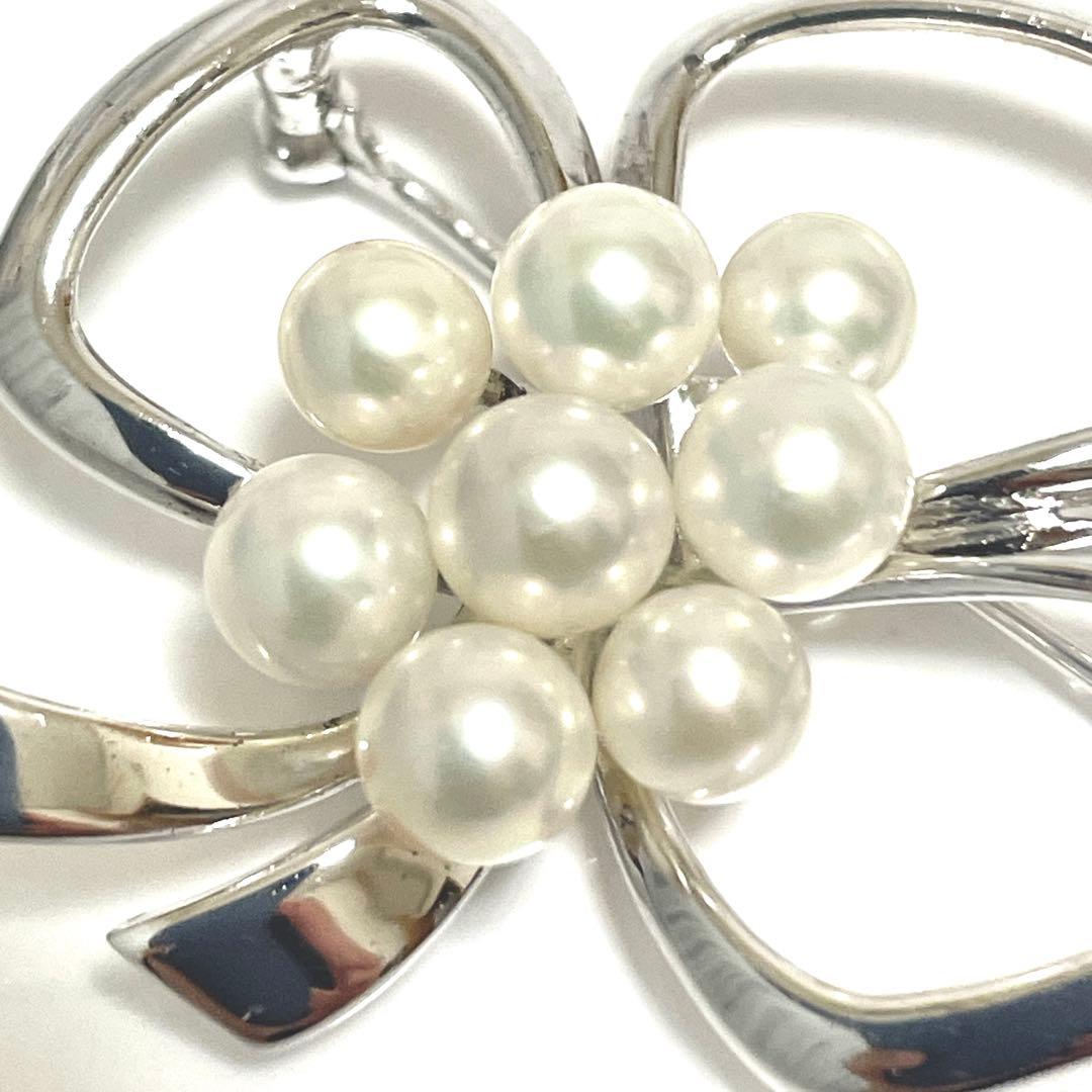 美品✨皇室御用達 MIKIMOTO ミキモト アコヤ真珠 パール ブローチ