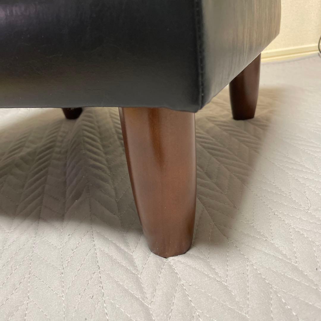 カリモク60　オットマン　スタンダードブラック A