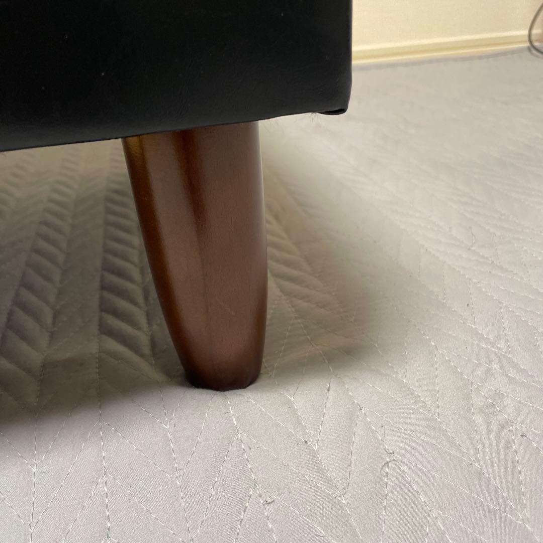 カリモク60　オットマン　スタンダードブラック A