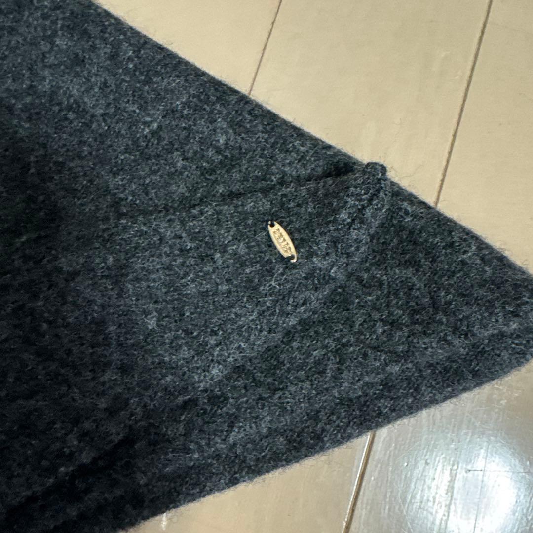 新品タグ付きclane yak knit stole グレー