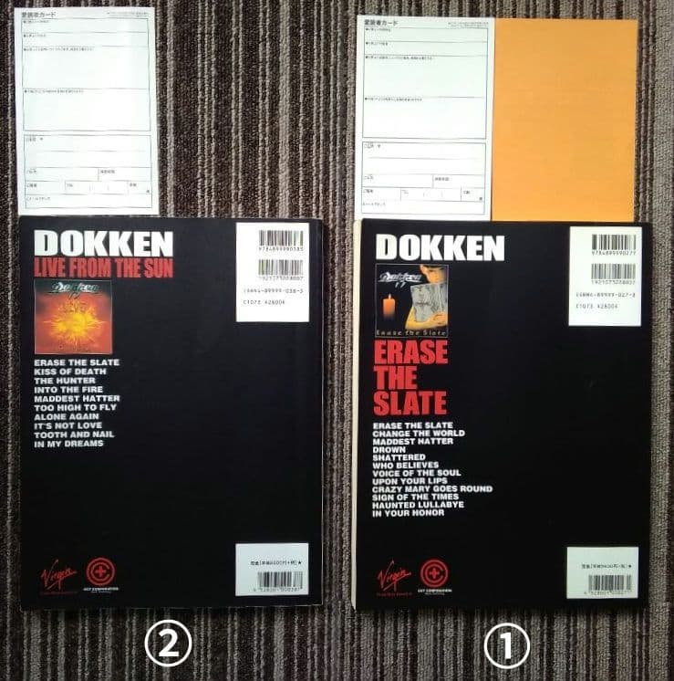 Dokken スコア レブ・ビーチ 楽譜 ドッケン Reb Beach TAB