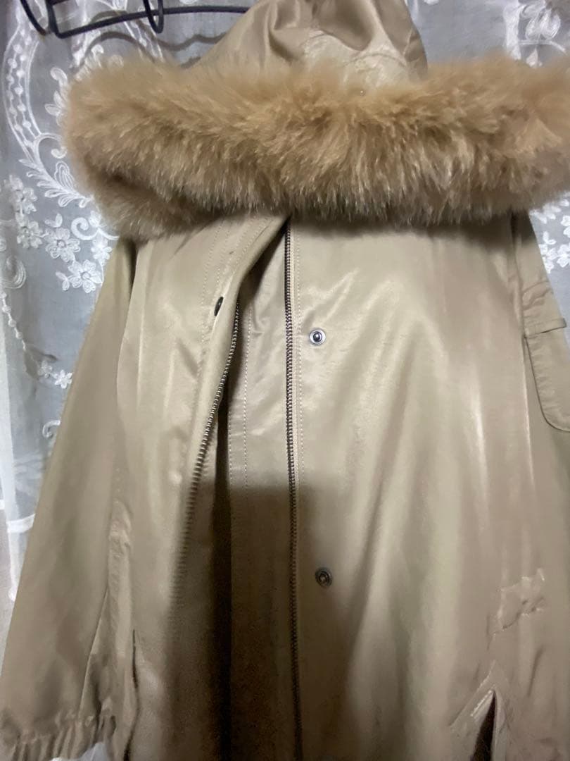 sweet 　　　新品　バーバリーロンドン　　ライナーファー付き