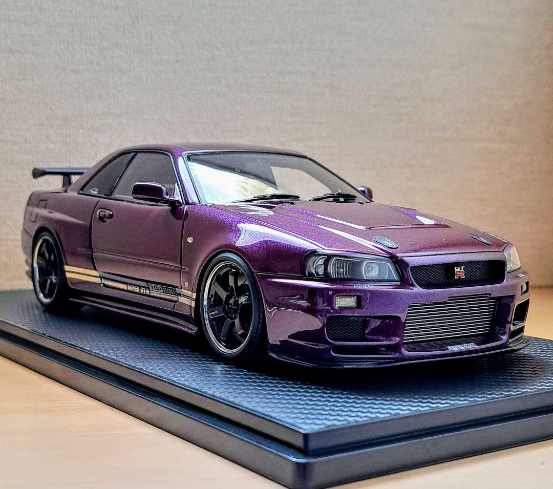 イグニッションモデル 1/18 TOP SECRET GT-R (BNR34)