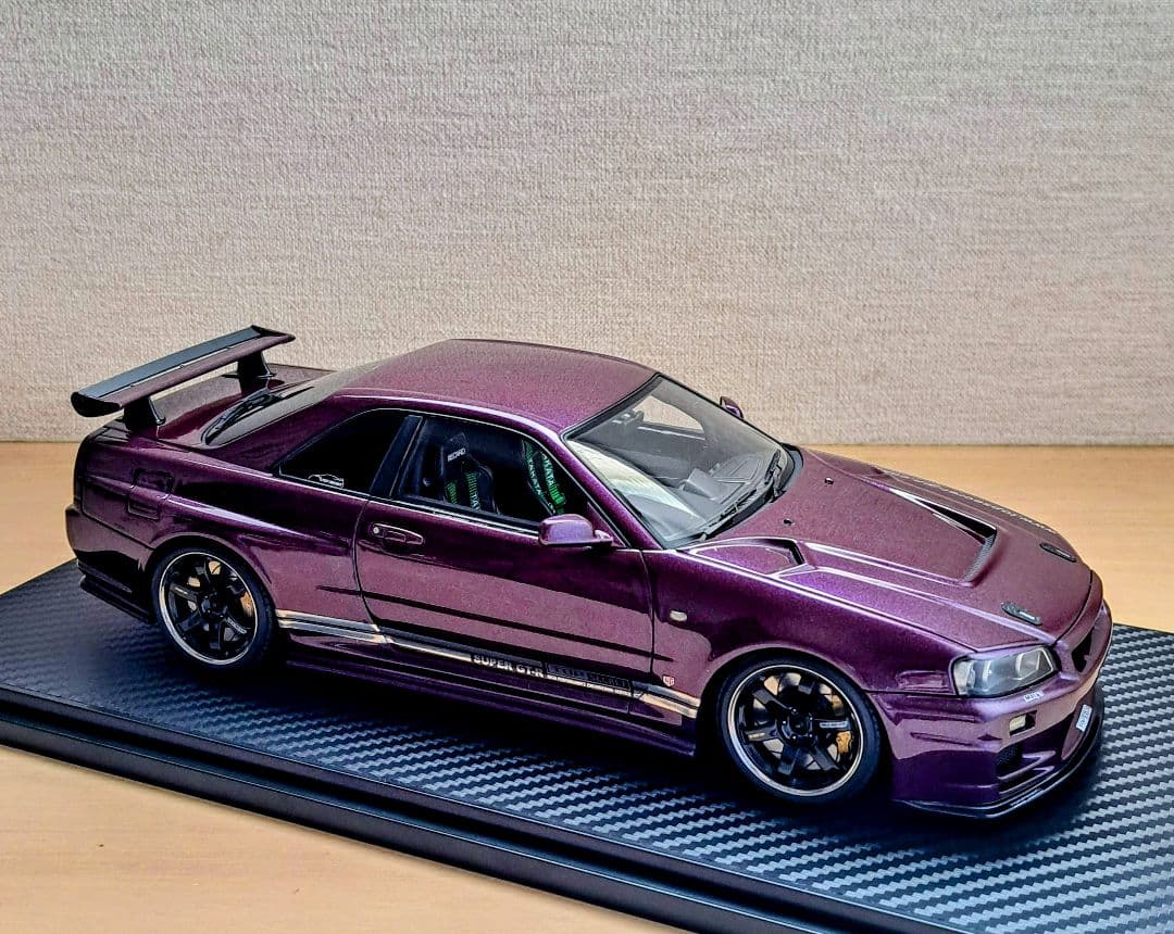 イグニッションモデル 1/18 TOP SECRET GT-R (BNR34)