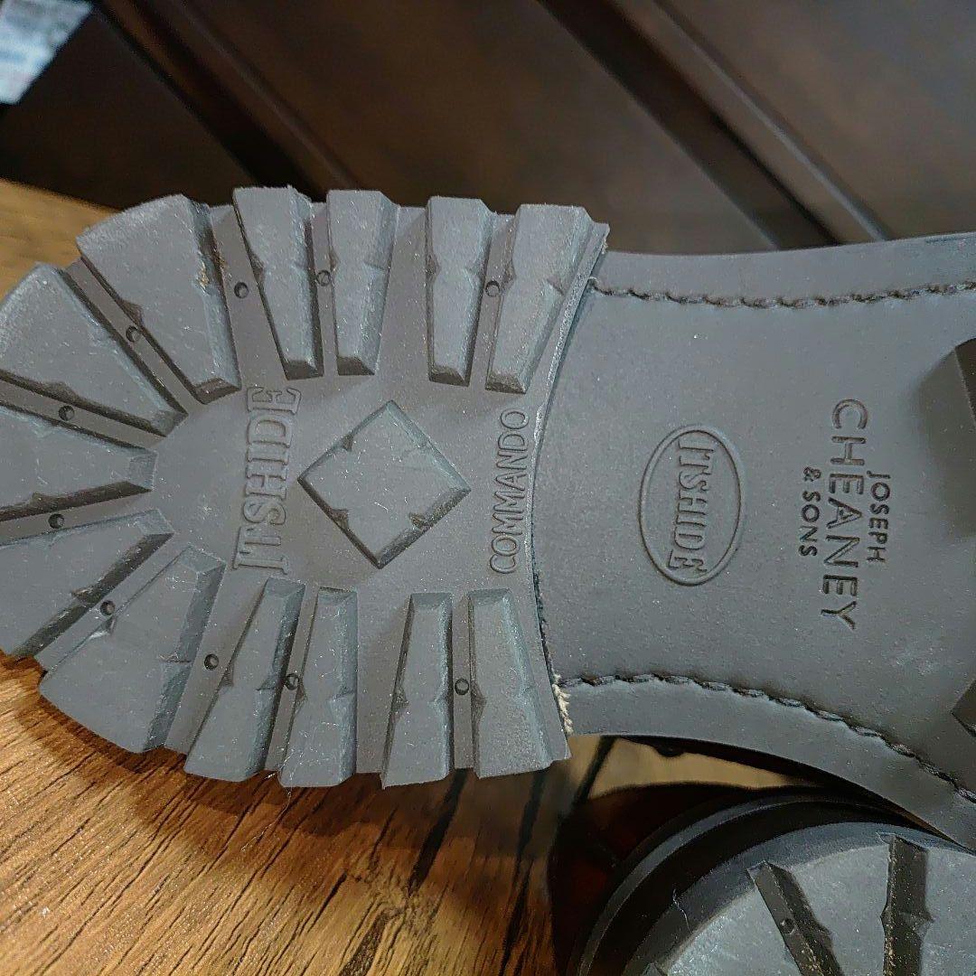 【新品同様】JOSEPHCHEANEY AVONC バーガンディグレイン 8 F