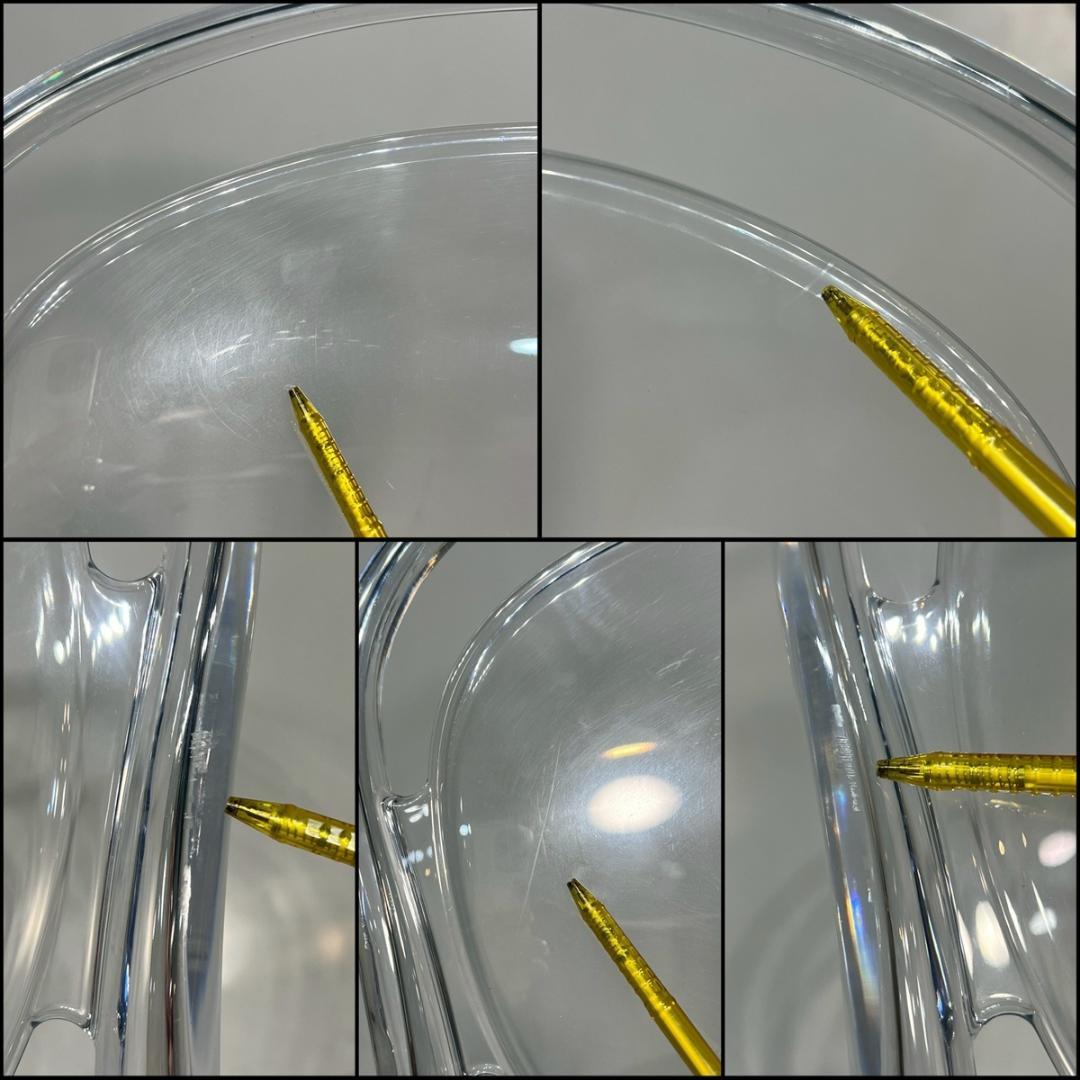 Calligaris カリガリス パリジェンヌ ダイニングチェア クリア 透明