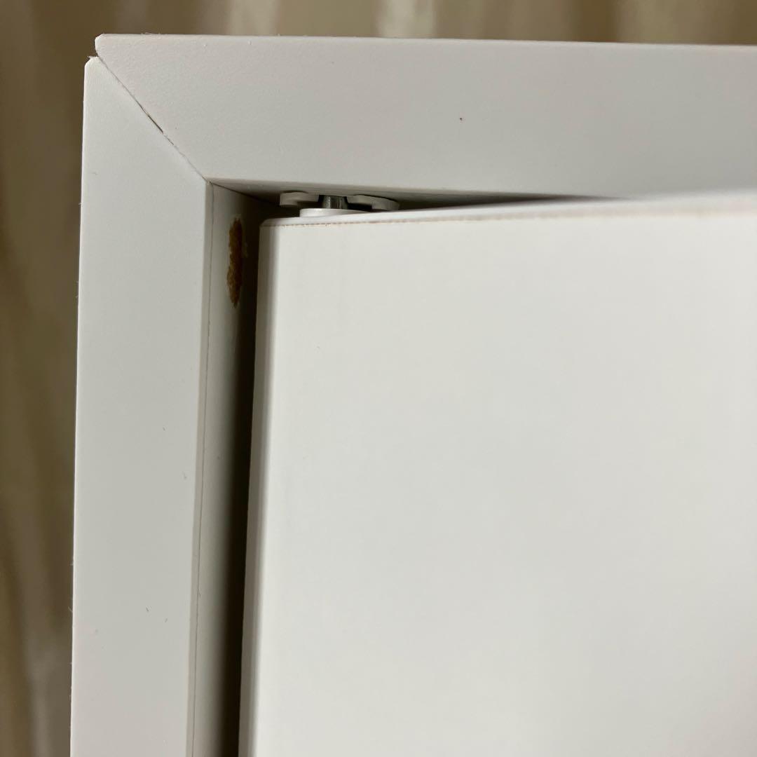 ご注意点あり【完成品】IKEA EKET エーケト キャビネット　ホワイト