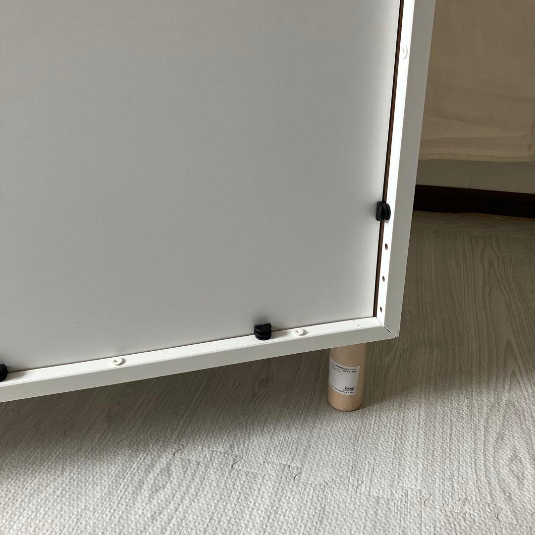 ご注意点あり【完成品】IKEA EKET エーケト キャビネット　ホワイト