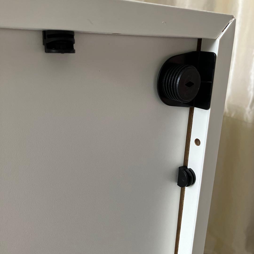 ご注意点あり【完成品】IKEA EKET エーケト キャビネット　ホワイト