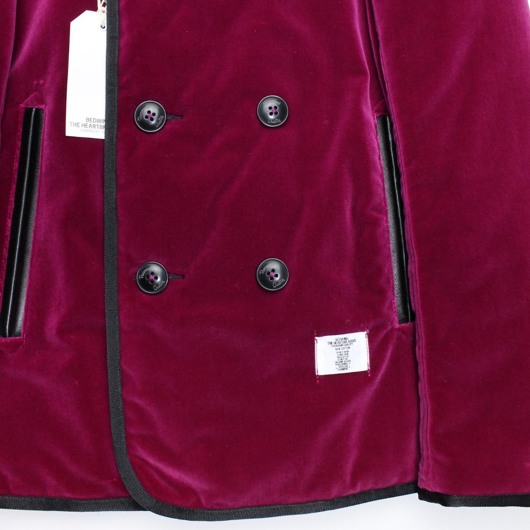 BEDWIN 新品 ポントリオ社製ベルベット Pコート 1
