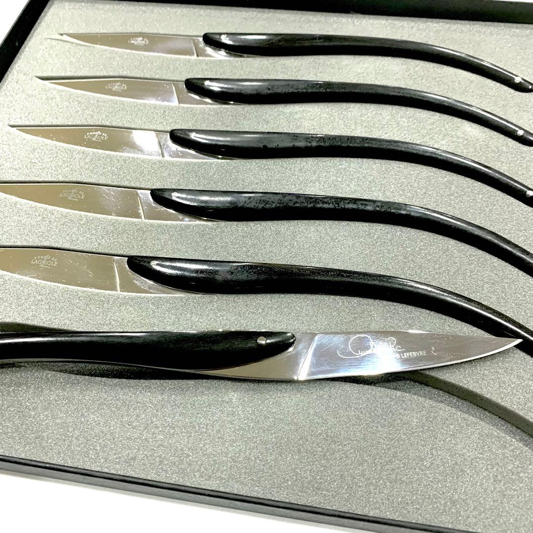 ラギオール　ナイフ　ミシュラン　三つ星　ピック　モデル　６本　LAGUIOLE