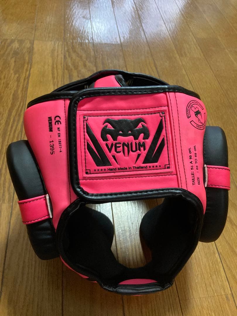 Venum ヘッドギア ピンク 1395