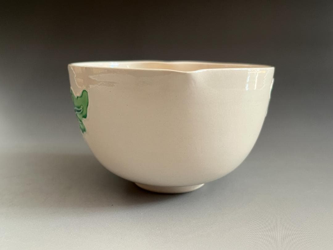 山本一如　白鳳交趾　蕪　茶碗　茶道具