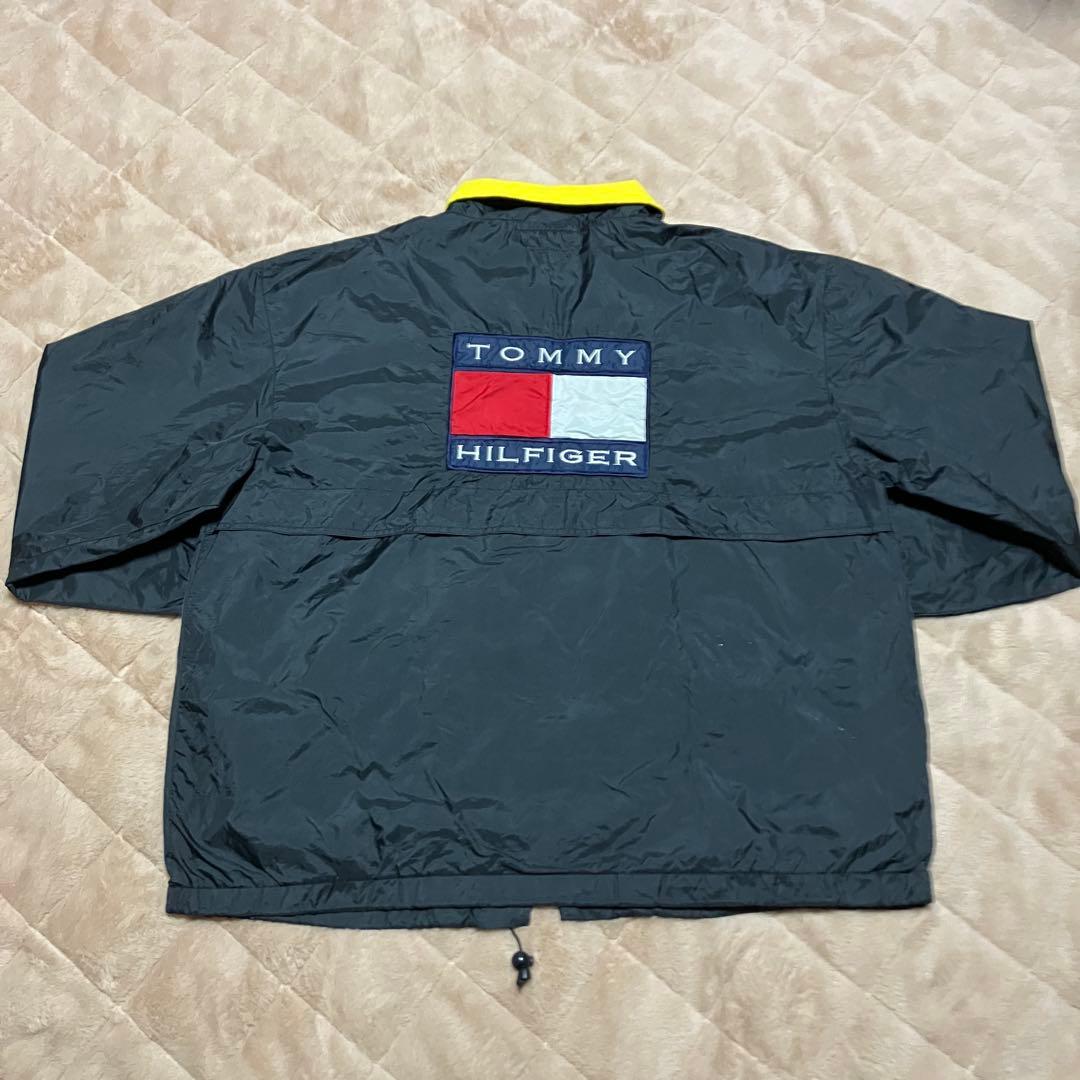   90s ナイロンジャケット ヴィンテージ フラッグ