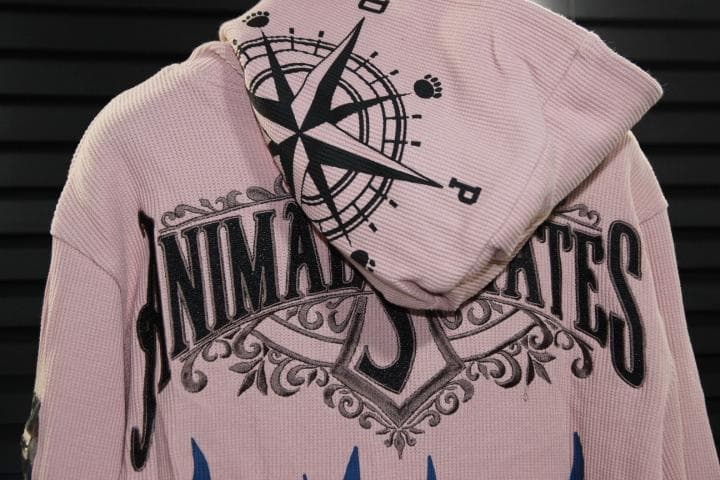 パンディエスタ 大きいサイズ XXL サーマルパーカ＋迷彩パンツ セットアップ