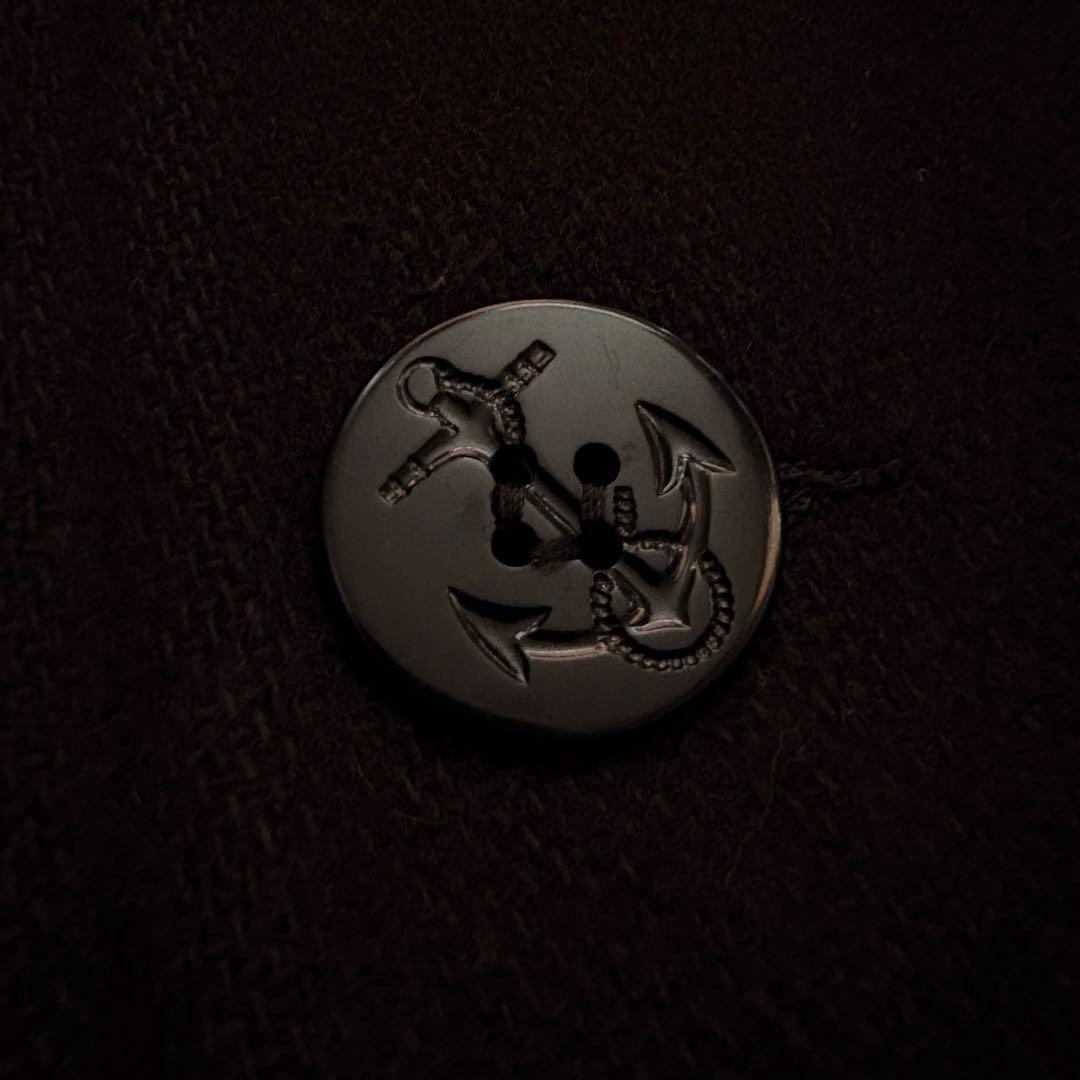 ★希少 XLサイズ★ SCHOTT ピーコート ジャケット USA製 42 黒