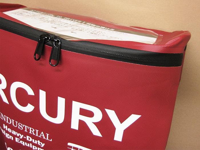 マーキュリー 防水 デリバリーボックス (レッド) 宅配ボックス 置き配