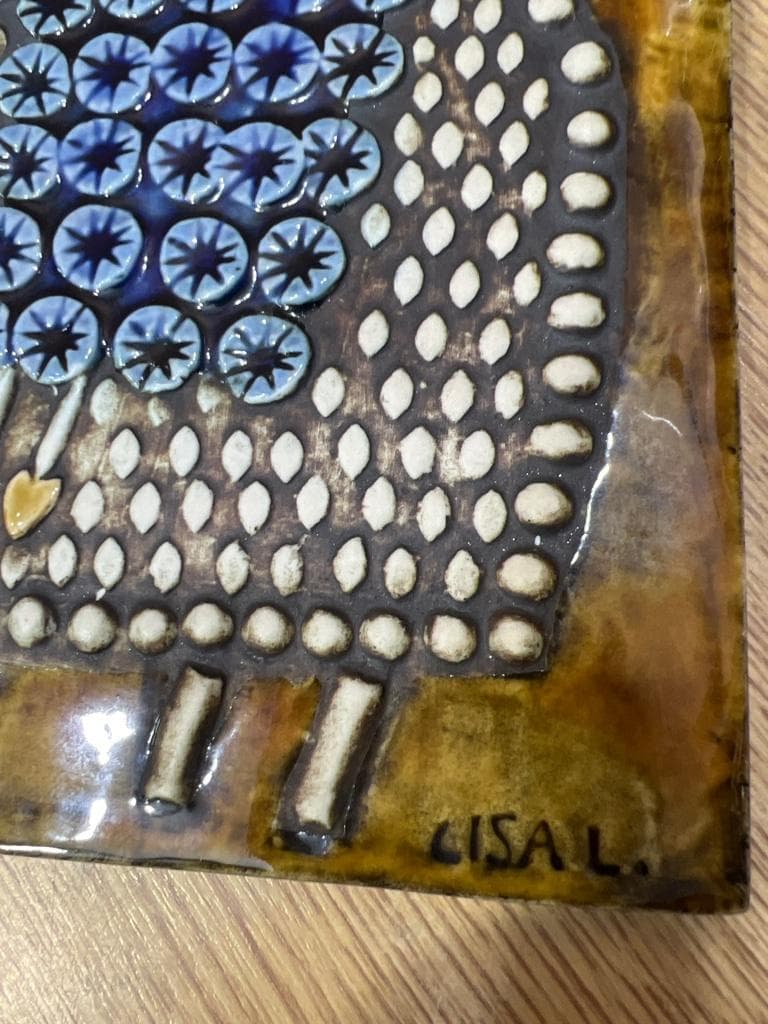 LISA LARSONリサラーソン UNIK Ryttsre 陶版 乗馬 北欧