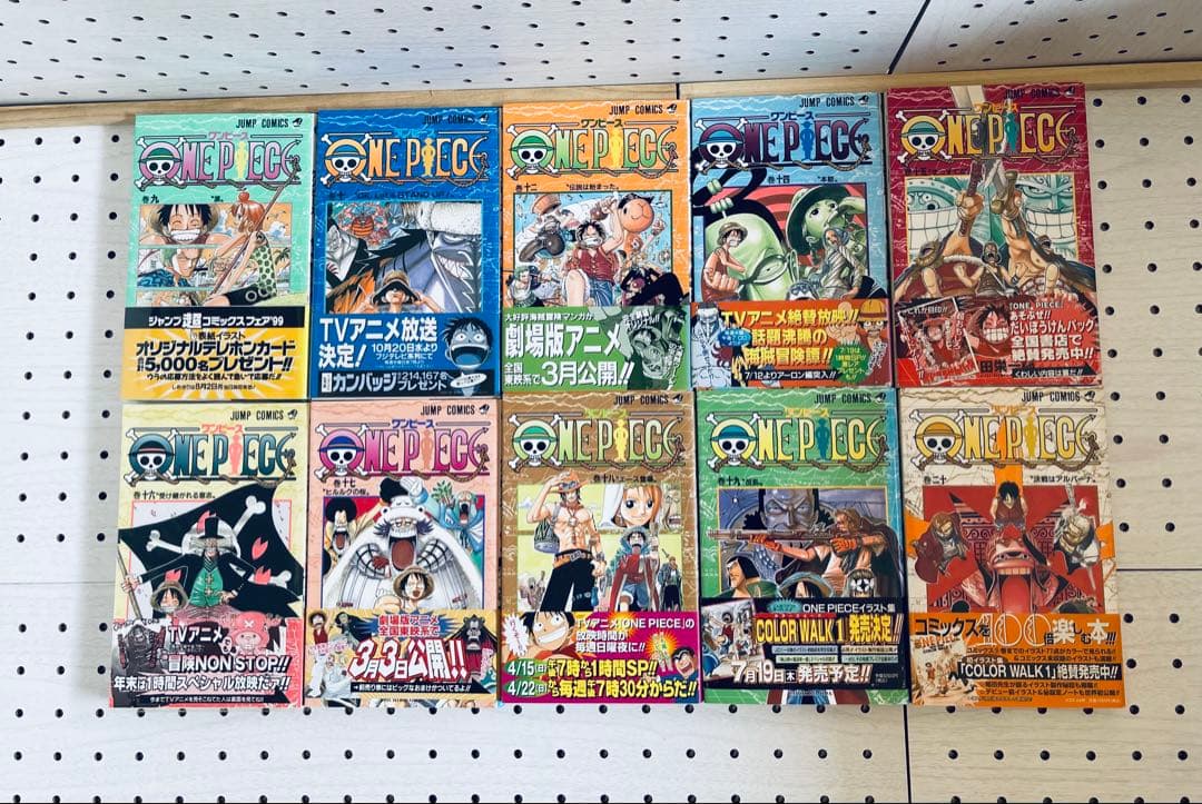 (12) ワンピース　全巻初版本　帯☆全巻