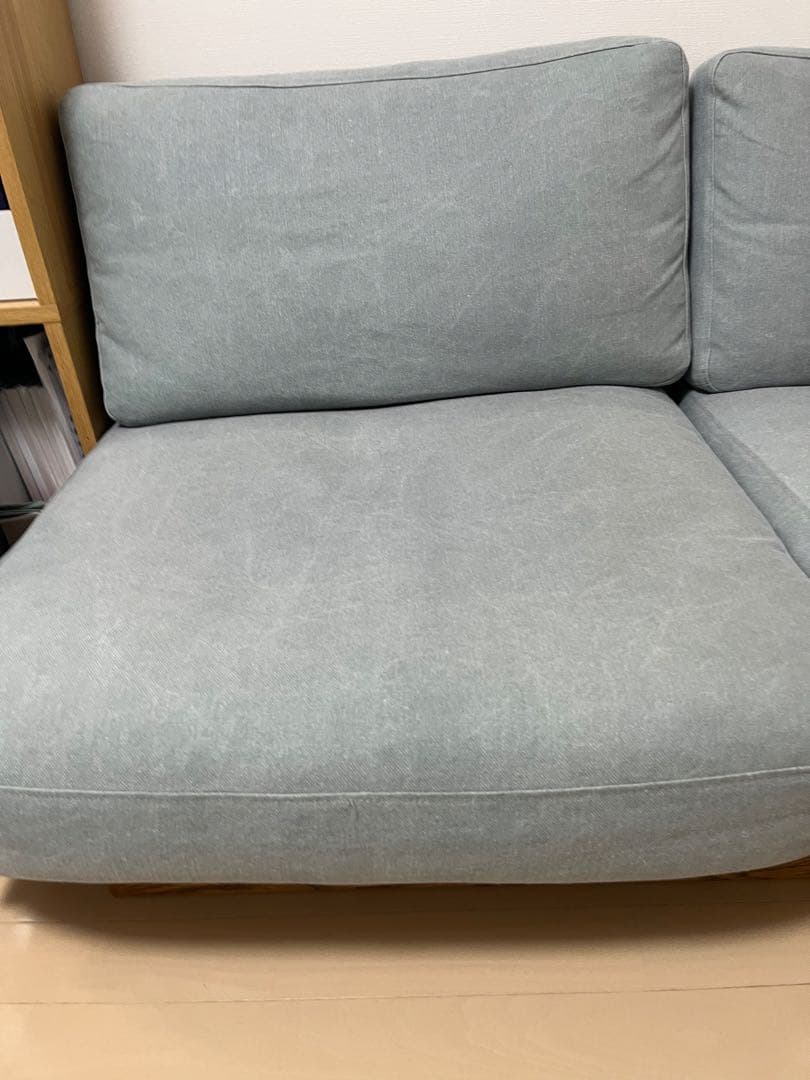 MOMO NATURAL CLOUD LOW SOFA 2P /クラウドソファ