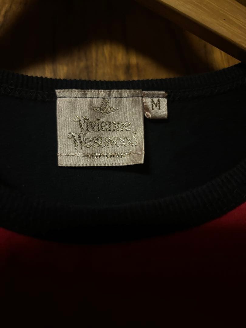 vivienne westwood 半袖Tシャツ Mサイズ 赤黒