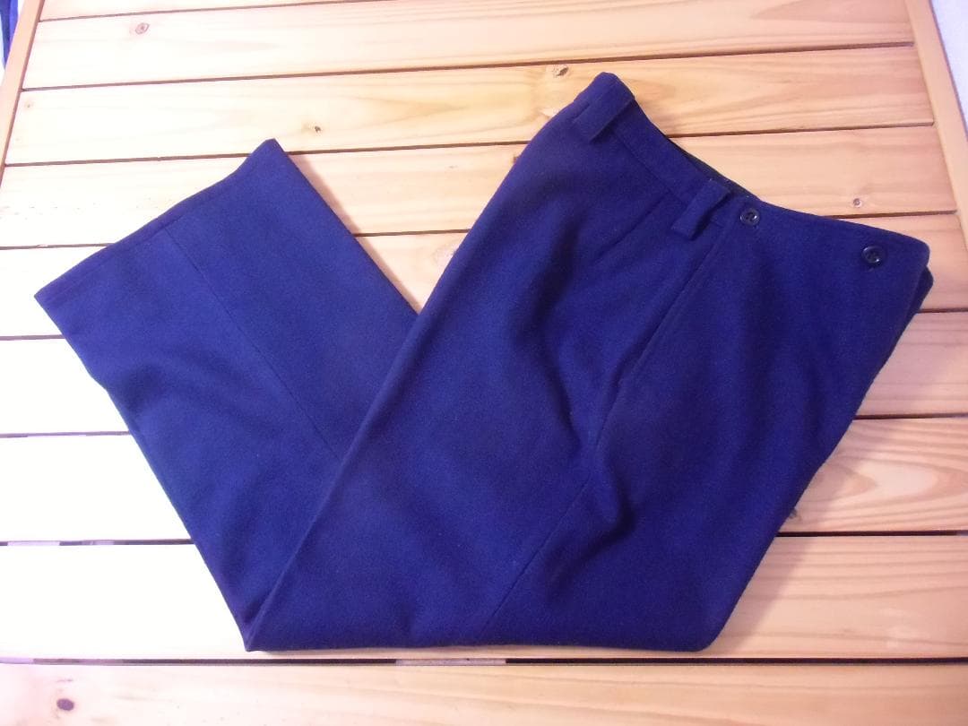 ＮＶＡ東ドイツ軍＊海軍＊セーラー/水兵＊ＷＯＯＬパンツ＊８５ｃｍ（実物）