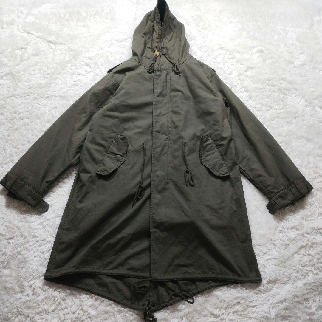 【極美品】ヒューストン　M-51　ライナー付　モッズコート　青島コート　XXS