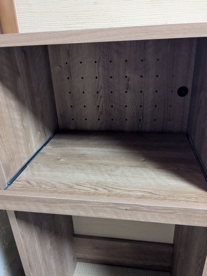 ニトリ　ゴミ箱が入るキッチンラック