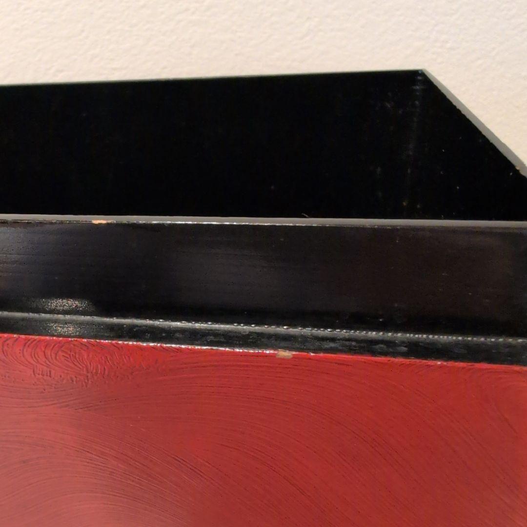 山口茂造（茶碗　振出　茶巾たて）　朱塗 茶箱セット 茶道具