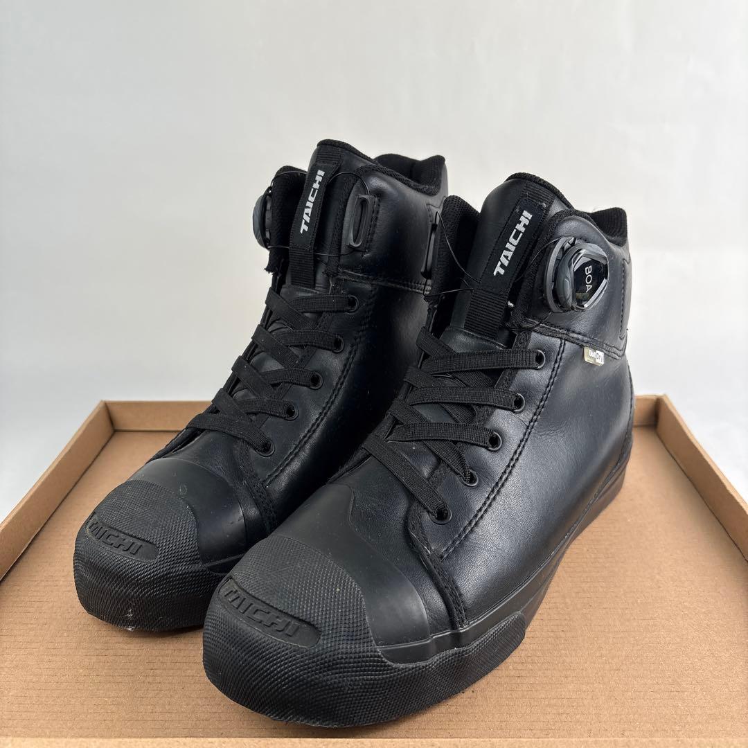 RS TAICHIバイク ライディングシューズ 防水 プロテクターBOAダイヤル