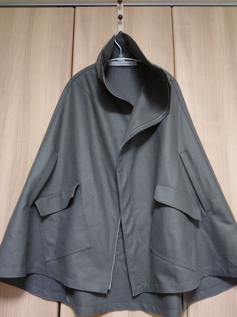 ジャケット・アウター cogthebigsmoke GABRIEL ZIP FRONT CAPE
