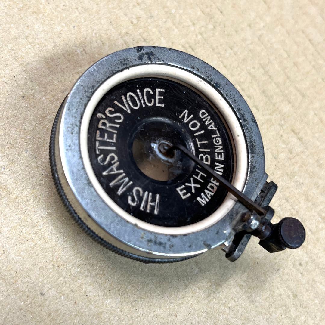 ♬ OH済 英国製 HMV EXHIBITIONサウンドボックス 蓄音機