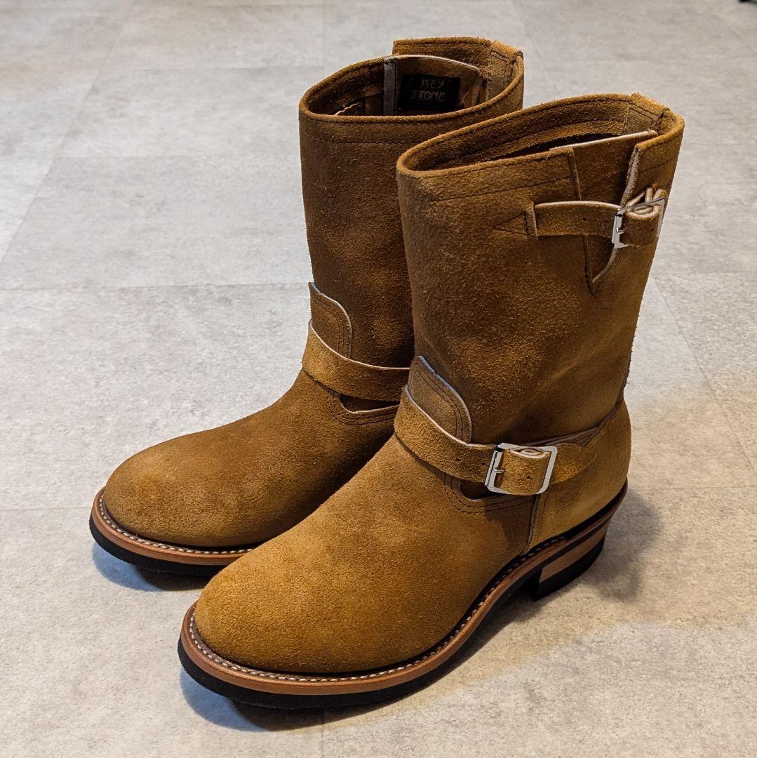 【9/27cm】福禄寿 KEY STONE キーストーンバイカーブーツ