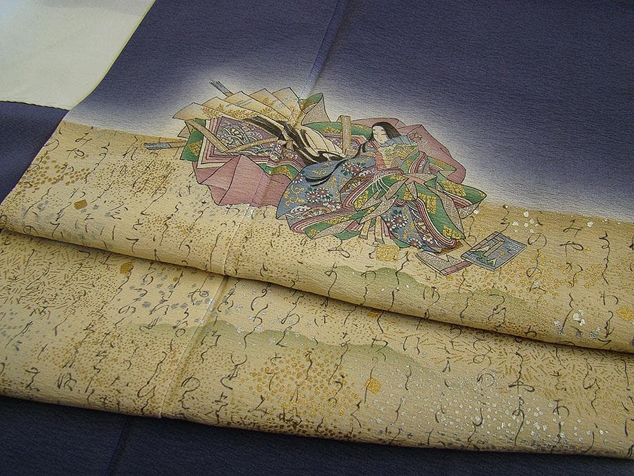 樽本伊勢蔵 訪問着＆袋帯・帯〆帯揚げセット（正絹）＜HH2204＞E30