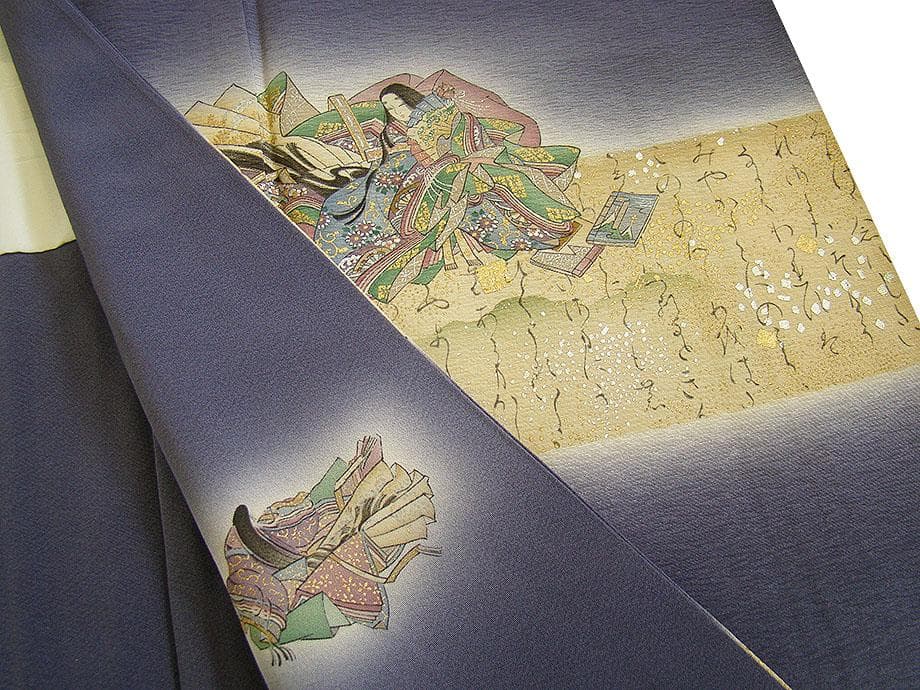 樽本伊勢蔵 訪問着＆袋帯・帯〆帯揚げセット（正絹）＜HH2204＞E30