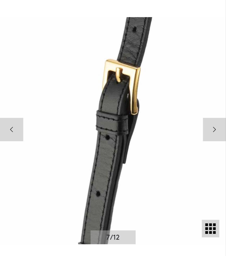 SACAI アバカ素材ショルダーバッグ ブラック/ナチュラル