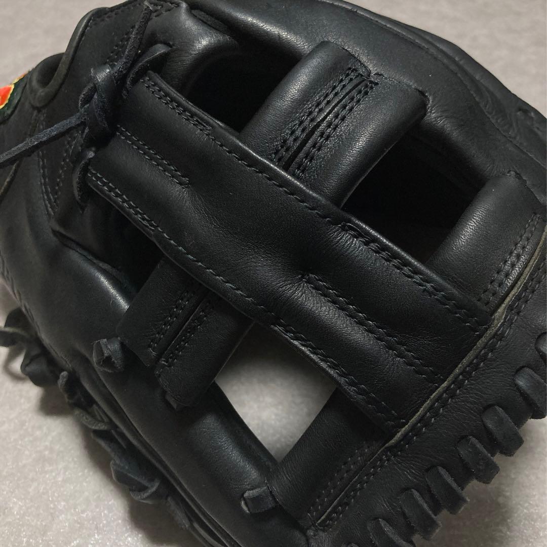 ミズノ 赤ビュー 一般 大人用 軟式 内野 野球 グローブ グラブ ◯日本製