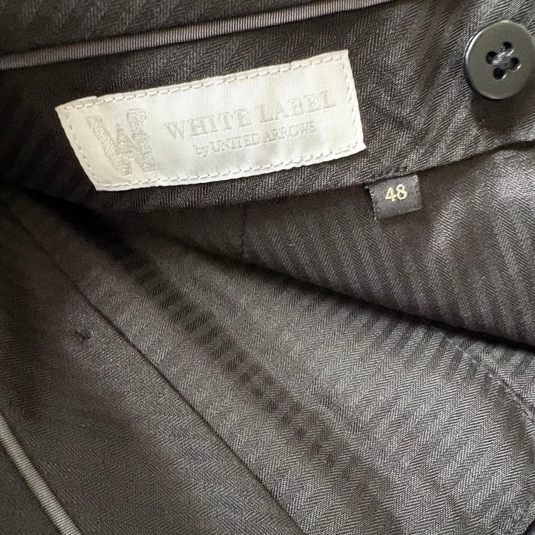 【未使用】ユナイテッドアローズ スーツ セットアップ ネイビー ホワイトレーベル