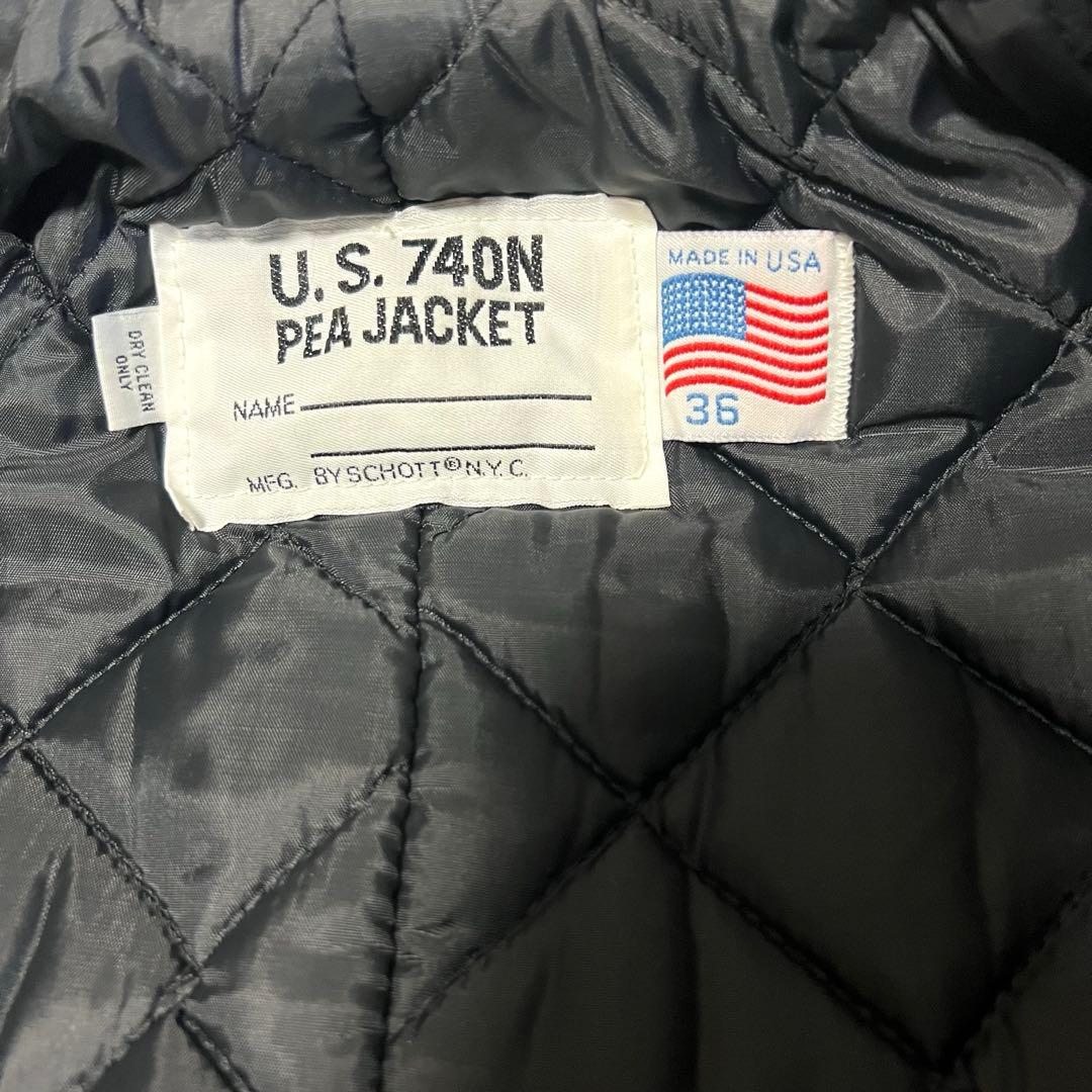 ショット Pコート　アメリカ製