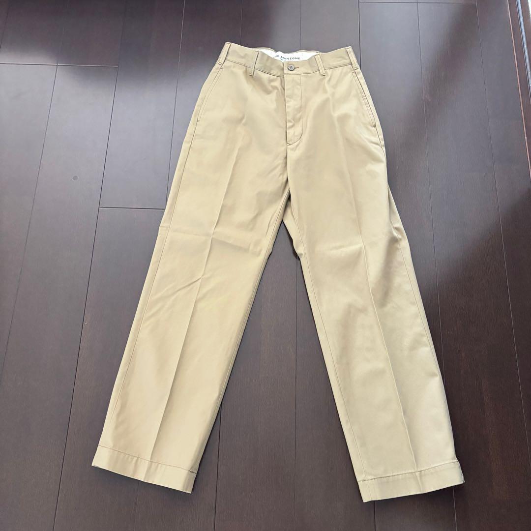 【新品】THE SHINZONE シンゾーン ウォッシュドハイウエストチノパンツ