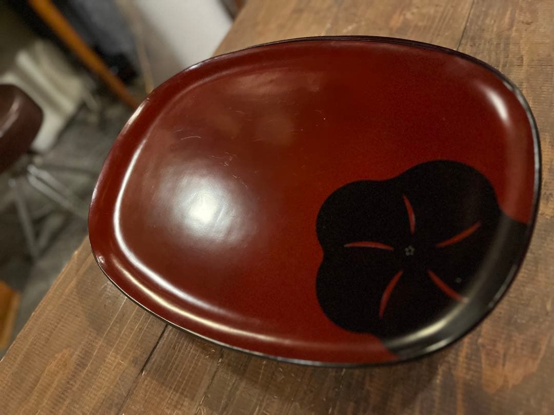 漆塗り　漆器　7枚セット　お盆　トレー