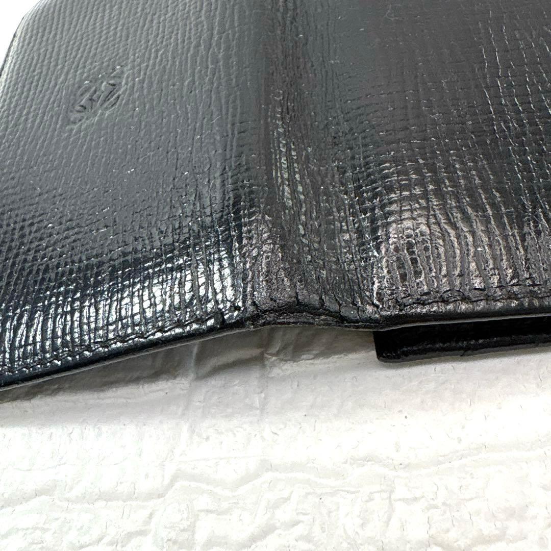 LOEWE ロエベ 名刺入れ カードケース ブラック