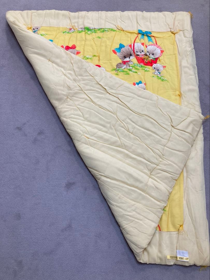 ベビー　かけ敷　布団　カバー　4点　セット 　レトロデザイン