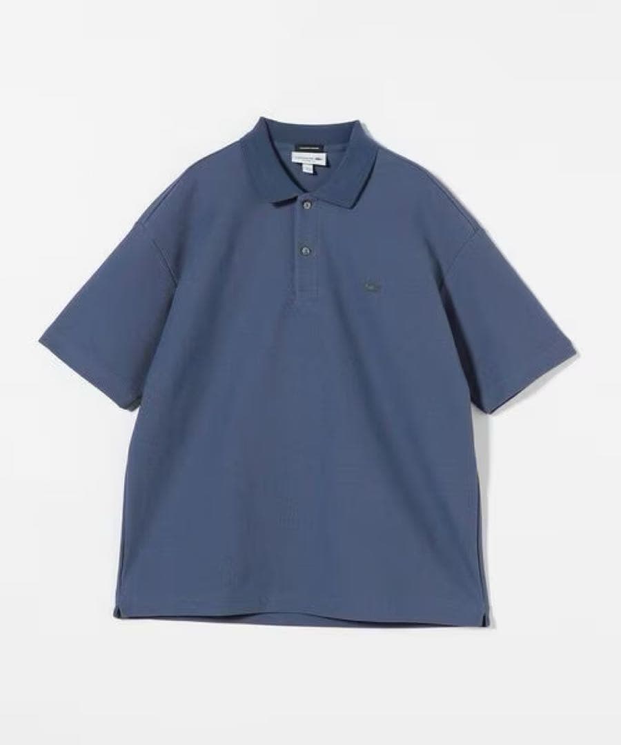 ラコステ BEAUTY＆YOUTH 1トーンポロシャツ XL 別注 ライラック
